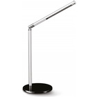 Lampka na biurko CEP CLED-100, 3W, ze ciemniaczem, srebrno-czarna