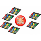 Zestaw promocyjny zakadek POST-IT® (683-4), PP, 12x43mm, 4+2x35 kart., mix kolorów, 2 GRATIS