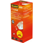 Tama biurowa SCOTCH® Crystal (6-1933R8), 19mm, 33m, 7szt., 1 rolka GRATIS