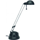 Lampka na biurko OFFICE PRODUCTS, 20W, halogen, czarna
