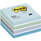 Kostka samoprzylepna Postit, 450 kartek, 76x76 mm, niebieski