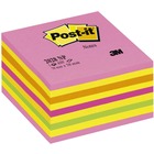 Kostka samoprzylepna Postit, 450 kartek, 76x76 mm, rowy