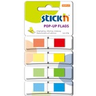 Zakadki indeksujce w podajniku 45X12mm, 4 kolory STICK´N, 140