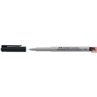 Foliopis Multimark z gumk OHP suchocieralny F CZARNY FABER-CASTELL