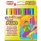 Farby w sztyfcie Playcolor fluo one 6 kolorw, 5g