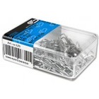 Spinacz E&D PLASTIC metalowy 26mm 50szt