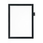Duraframe NOTE A4 samoprzylepna ramka, DURABLE, czarny