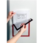 Ramka magnetyczna formatu A4, DURABLE, czerwony