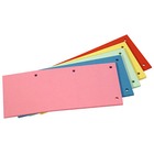 Przekadki kartonowe 1/3 A4 DATURA, 100 szt., rowy
