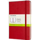 Notes MOLESKINE Classic M, 11, 5x18 cm, gładki, twarda oprawa, scarlet red, 208 stron, czerwony