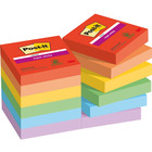 Karteczki samoprzylepne Post-it® Super Sticky, PLAYFUL, 47, 6x47, 6mm, 12x90 kart