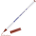 Pisak tekstylny e-4600 EDDING, 1 mm, brzowy