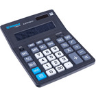 Kalkulator biurowy DONAU TECH OFFICE, 12-cyfr. wywietlacz, wym. 201x155x35mm, czarny