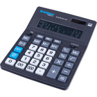 Kalkulator biurowy DONAU TECH OFFICE, 14-cyfr. wywietlacz, wym. 201x155x35mm, czarny