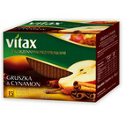 Herbata VITAX owocowo-zioowa, gruszka i cynamon, 15 kopert
