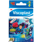 Plastry dziecięce VISCOPLAST Cool, 2 rozmiary, 20 szt., pudełko